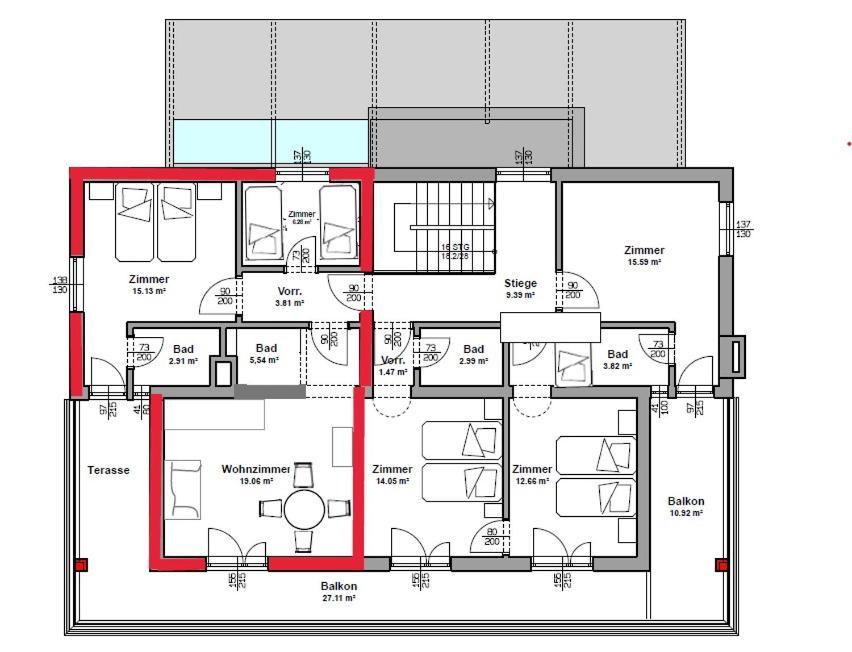 Апартаменты Haus Muigg Инсбрук Экстерьер фото